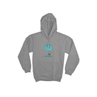 Nome do produto Moletom Fechado Com Capuz Unissex O Incrível Mundo de Gumball 1