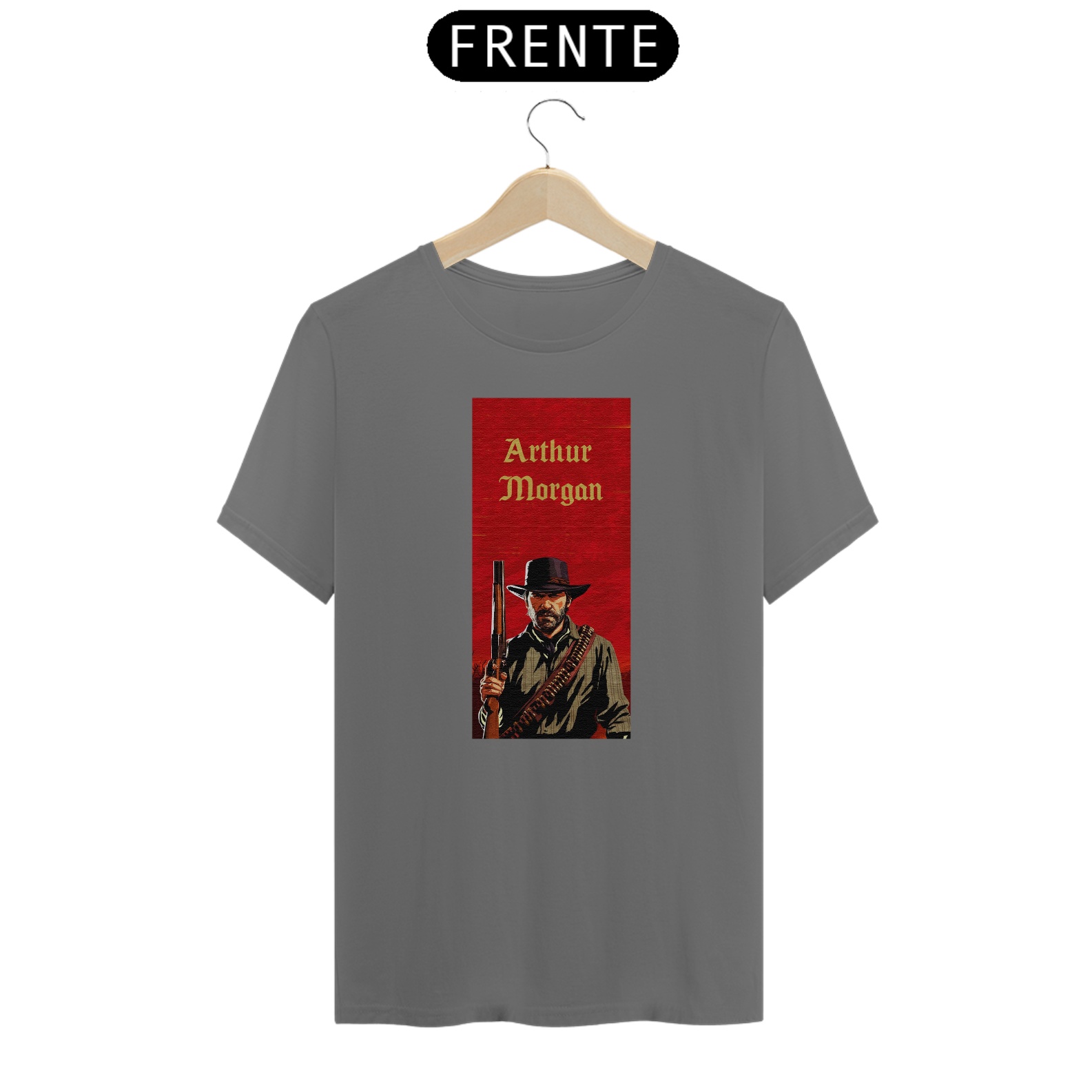 Camiseta Estonada Unissex Red Dead Redemption 1