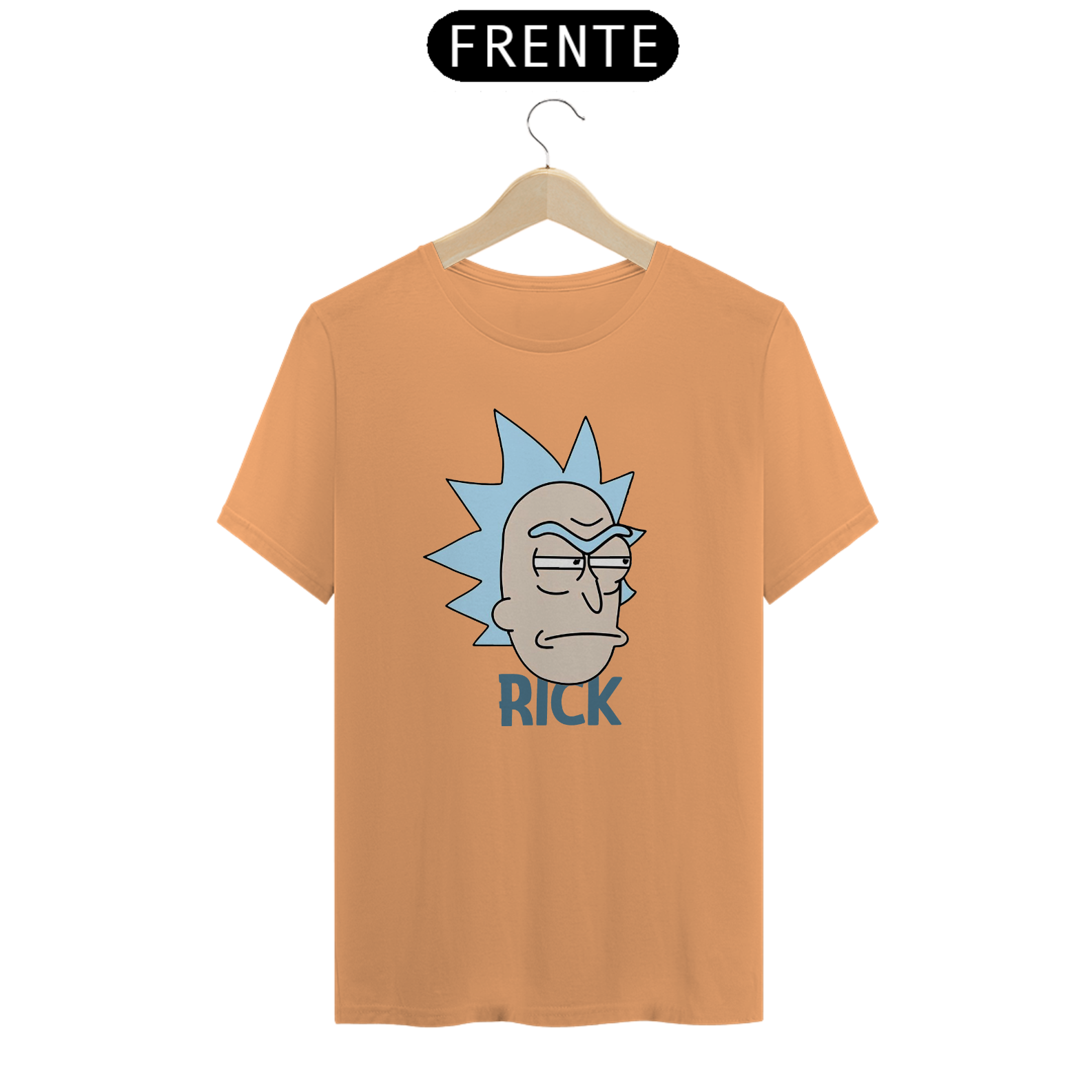 Camiseta Estonada Unissex Rick And Morty 1