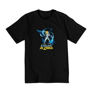 Nome do produto Camiseta Infantil (2 a 8) Cavaleiros Do Zodiaco 1