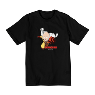 Nome do produto Camiseta Infantil (2 a 8) One-Punch Man 3