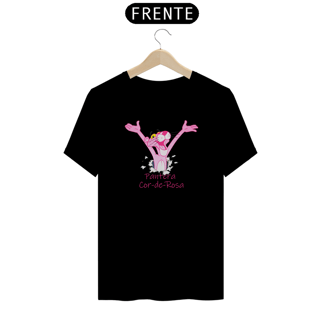 Camiseta Unissex A Pantera Cor-de-Rosa 1