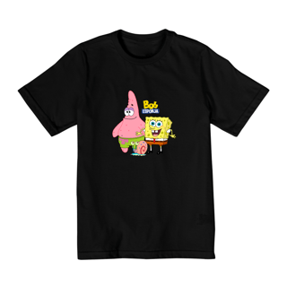 Nome do produto Camiseta Infantil (2 a 8) Bob Esponja 1