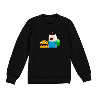 Nome do produto Moletom Fechado Unissex Hora de Aventura 1