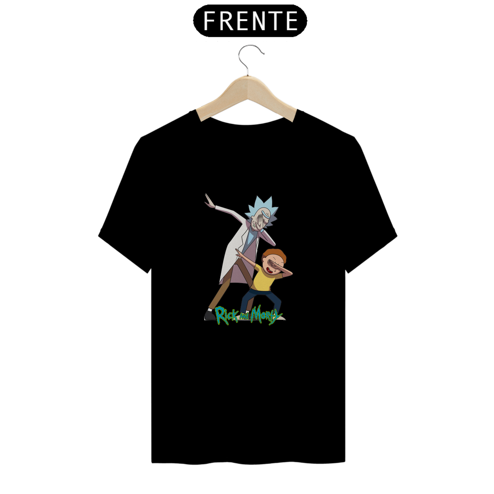 Camiseta Unissex Rick And Morty 3