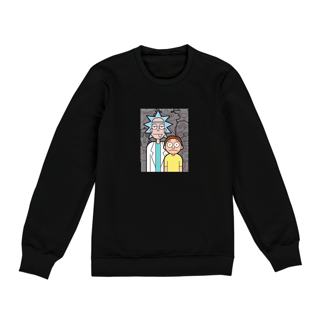 Nome do produto Moletom Fechado Unissex Rick And Morty 2