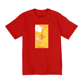 Nome do produto Camiseta Infantil (2 a 8) One-Punch Man 1