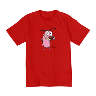 Nome do produto Camiseta Infantil (2 a 8) Coragem, o Cão Covarde 1