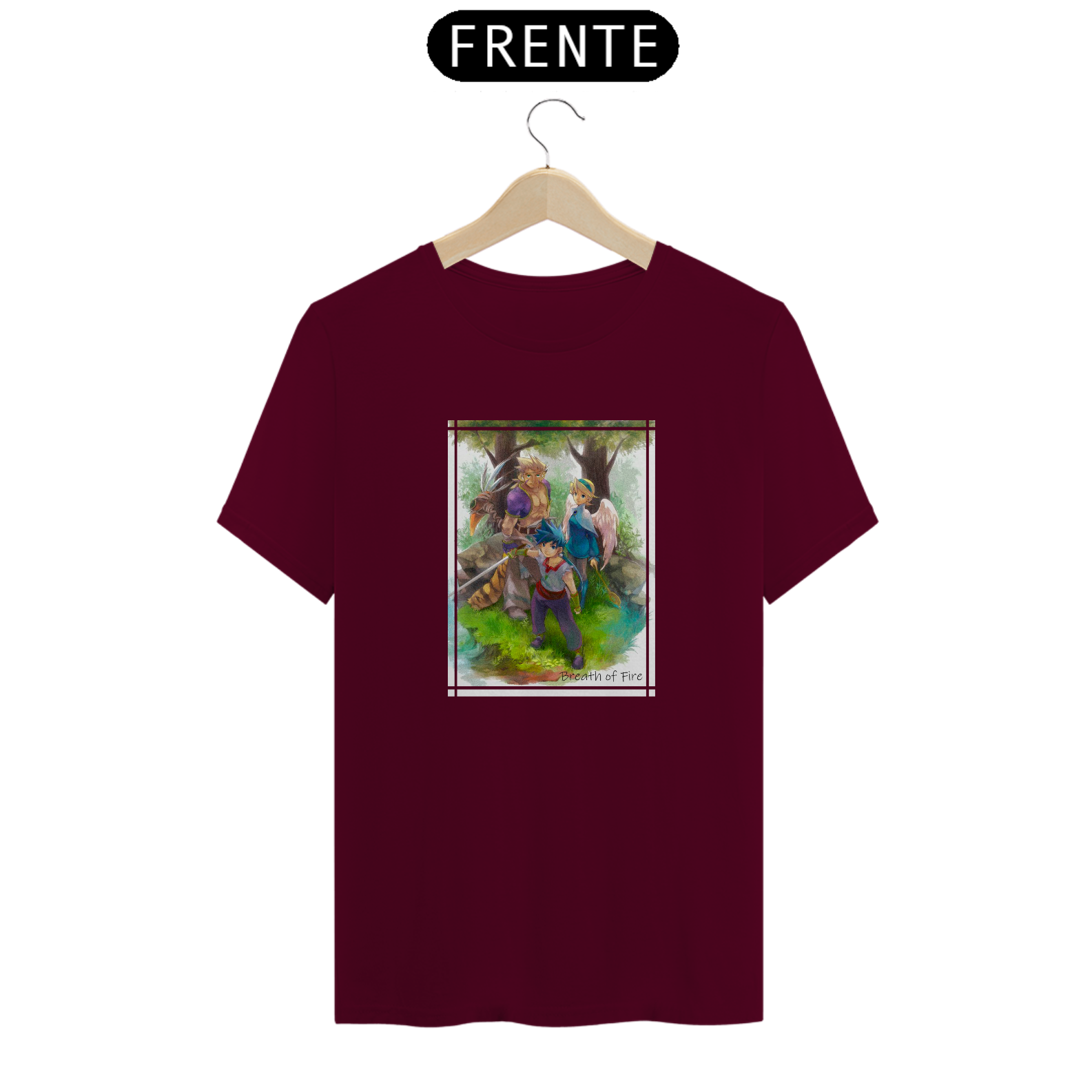 Camiseta Unissex Breath Of Fire 5