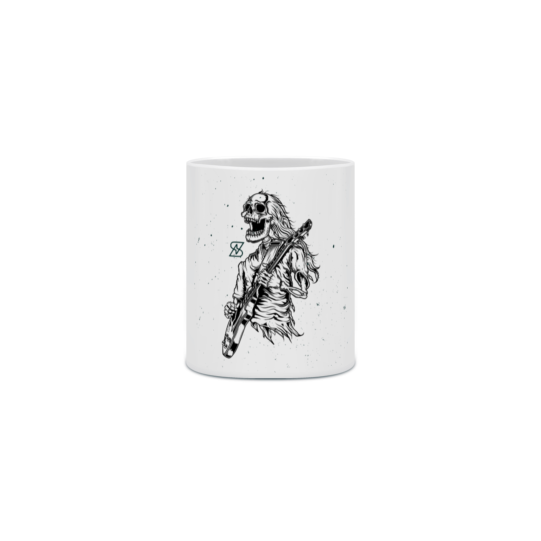 caneca Guitar bones