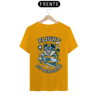 Nome do produto Camiseta Personalizada Flight Attendant