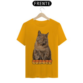 Nome do produto Camiseta Gato Laranja