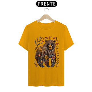 Nome do produto Camiseta Urso e flores