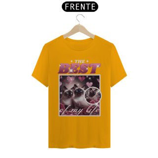 Nome do produto Camiseta Quality The Best Gato Siâmes