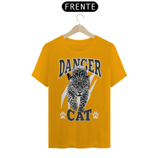 Nome do produto Camiseta Classica Danger Cat (Onça Pintada)