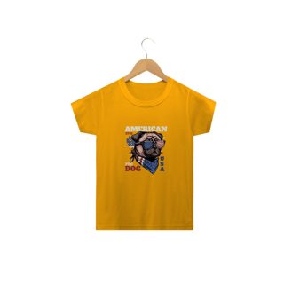 Nome do produto Camiseta Classica American Pug Dog