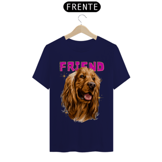 Nome do produto Camiseta personaliza Cocker Spaniel-Friend