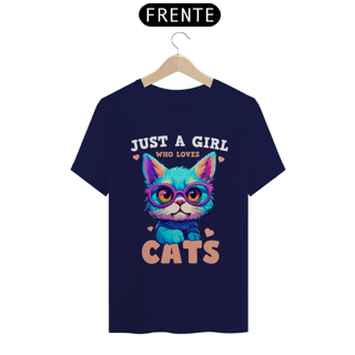 Nome do produto Camiseta personalizada Just A Girl