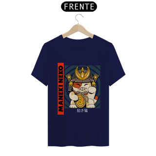 Nome do produto Camiseta Classica Maneki Neko gato da Sorte