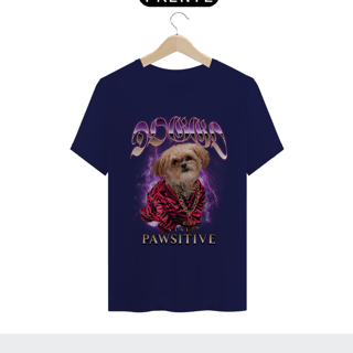 Nome do produto Camiseta Classica Lhasa Apso Pawsitive