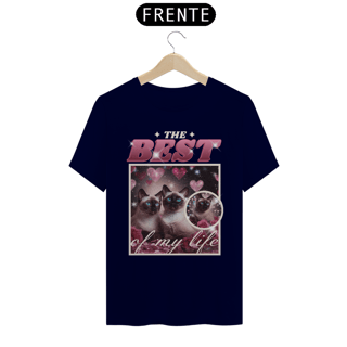 Nome do produto Camiseta Quality The Best Gato Siâmes