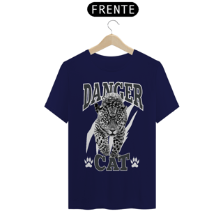 Nome do produto Camiseta Classica Danger Cat (Onça Pintada)