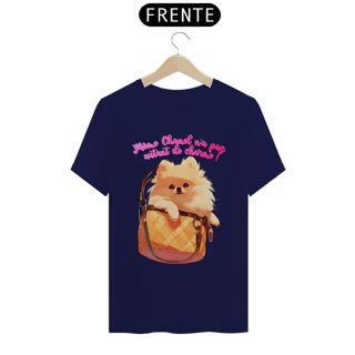 Nome do produto Camiseta Classica Lulu da Pomerânia