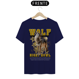 Nome do produto Camiseta Classica Lobo ( Wolf Night Howl )