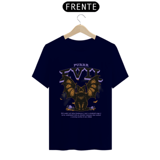 Nome do produto Camiseta Quality Purrr Evil (Gato Morcego)