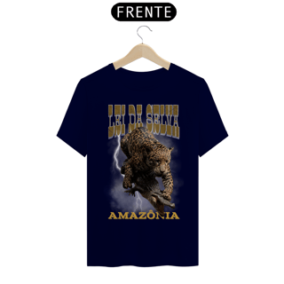 Nome do produto Camiseta Quality Lei da Selva ( Onça e Jacaré )