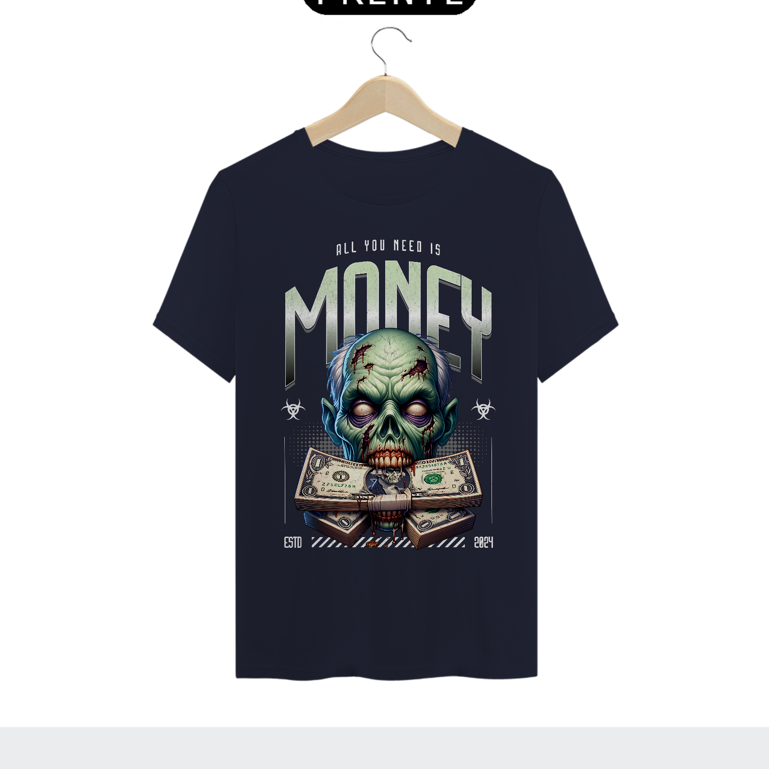 Nome do produto Camiseta Masculina Prime Money