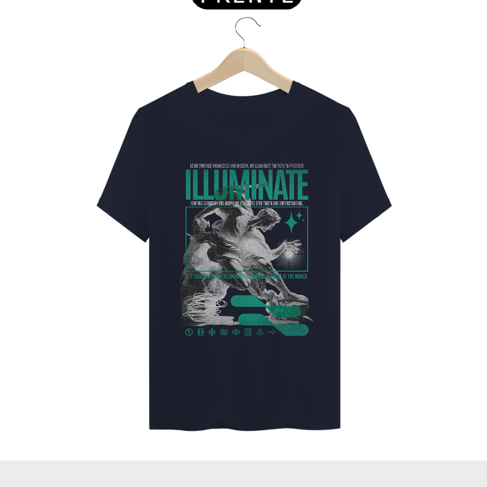Nome do produto Camiseta Prime Masculina Illuminate