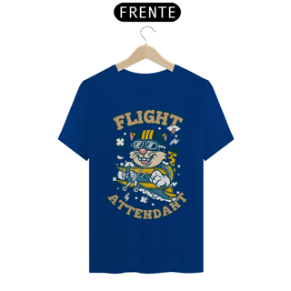 Nome do produto Camiseta Personalizada Flight Attendant