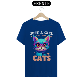 Nome do produto Camiseta personalizada Just A Girl