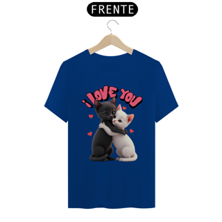 Nome do produto Camiseta personalizada I love You