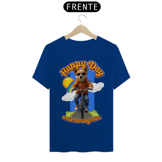 Nome do produto Camiseta personalizada Happy Day