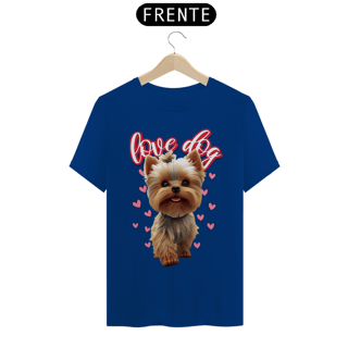 Nome do produto Camiseta Yorkshire Love Dog