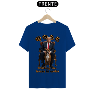 Nome do produto Camiseta Pitbull e Donald Trump