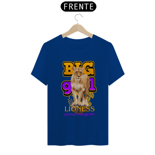 Nome do produto Camiseta Classica Leoa Big Girl Lioness
