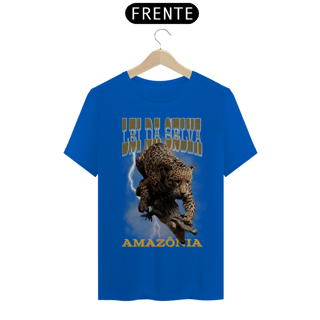 Nome do produto Camiseta Quality Lei da Selva ( Onça e Jacaré )