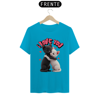 Nome do produto Camiseta personalizada I love You