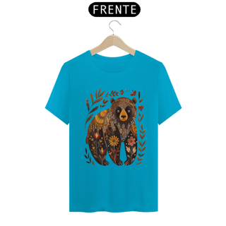 Nome do produto Camiseta Urso e flores