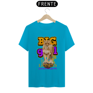 Nome do produto Camiseta Classica Leoa Big Girl Lioness