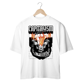 Nome do produto Camiseta Oversized  Capitalism
