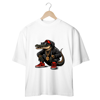 Nome do produto Camiseta Oversized Crocodilo Gangsta