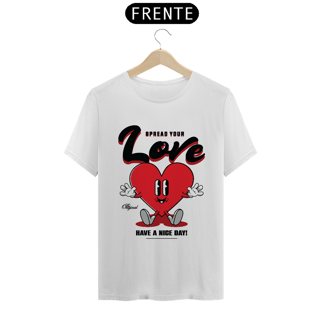 Nome do produto Camiseta Classica Love Coração
