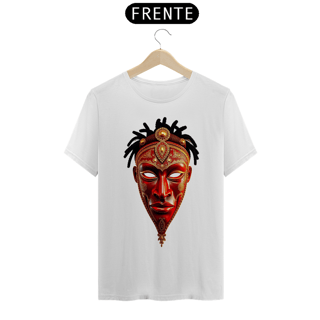 Nome do produto Camiseta personalizada Máscara Africana