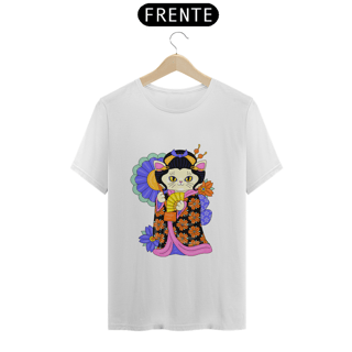 Nome do produto Camiseta personalizada feminina Gatinha Gueixa