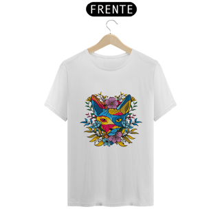 Nome do produto Camiseta personalizada Gato Sphynx Mandala