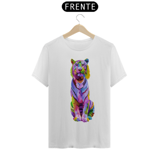 Nome do produto Camiseta Personalizada Tigre Colorido
